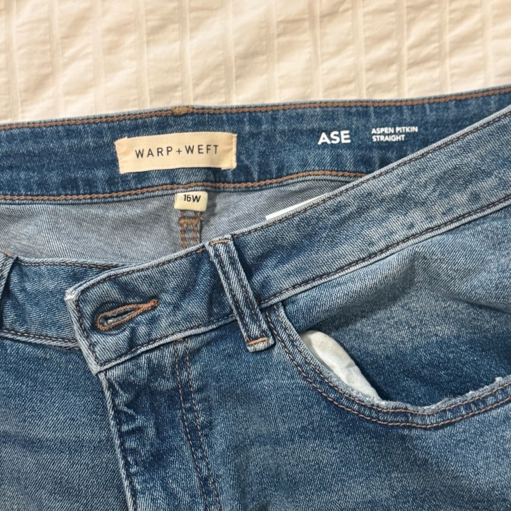 Warp + Weft Classic Indigo Jeans